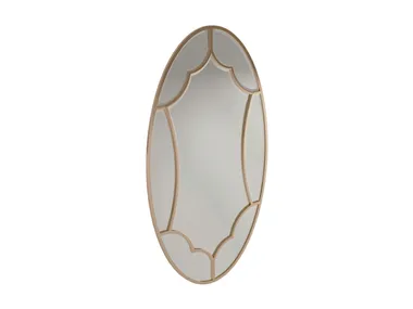 7129 - Oval framed mirror _ Carpanese Home